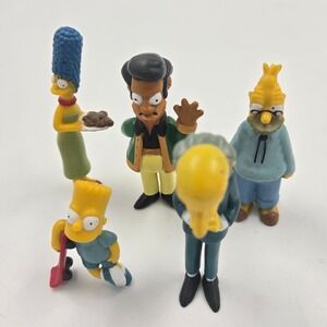 The Simpsons Mini Figure LOT Bart Homer Marge Apu Mr Burns Toys ACTION FIGURE